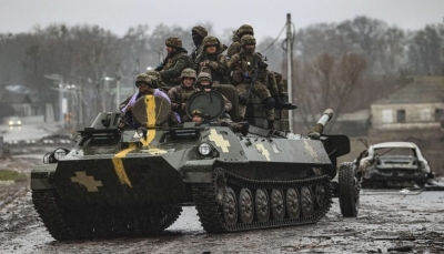 الجيش الأوكراني يعلن تحرير منطقة "كييف" من الجيش الروسي