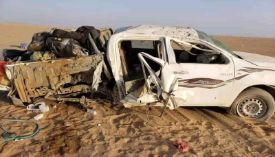 الجوف.. مقتل وإصابة 4 مواطنين بانفجار لغم أرضي ورصاص ميليشيات الحوثي