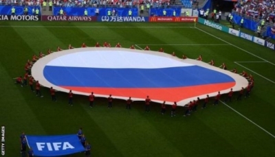 روسيا تسحب احتجاجها على استبعادها من تصفيات كأس العالم لكرة القدم