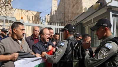 الاحتلال الإسرائيلي  يغلق المسجد الإبراهيمي أمام المسلمين والأردن يحتج دبلوماسياً