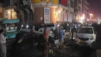قتلى وجرحى في سقوط طائرة بدون طيار وسط العاصمة صنعاء