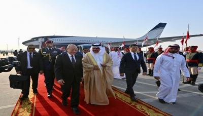الرئيس العليمي يصل البحرين في ثاني محطات جولته الخارجية