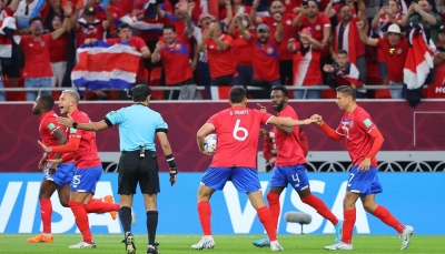 كوستاريكا تهزم نيوزيلندا وتكمل عقد المتأهلين لنهائيات كأس العالم 2022
