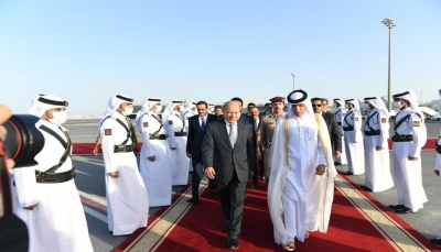 الرئيس اليمني يختتم زيارة وصفها بـ"الناجحة" إلى دولة قطر