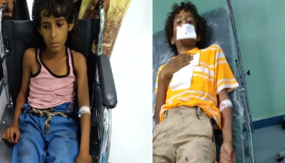 بعد ساعات على إصابة شاب.. إصابة طفلين جراء قصف لمليشيات الحوثي في الضالع