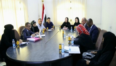 الوحدة التنفيذية تناقش مع وفد مفوضية اللاجئين أوضاع نازحي اليمن