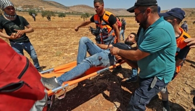 استشهاد فتى فلسطيني برصاص قوات الاحتلال الإسرائيلي وسط الضفة الغربية 