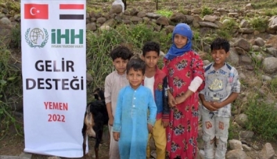 "الإغاثة التركية" تعلن توزيع مساعدات لـ 2.7 مليون يمني منذ 2018