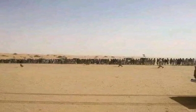 الجوف.. القبائل تنصب خيامًا في الحدود السعودية للمطالبة بعودة اللواء العكيمي