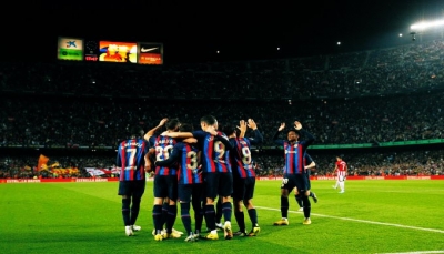 برشلونة يكتسح بلباو ويتطلع ليوم الحسم الصعب في دوري أبطال أوروبا
