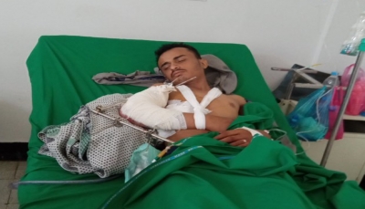 إصابة شاب برصاص قناصة مليشيا الحوثي شمال شرقي تعز
