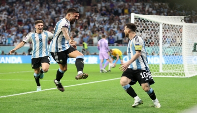 منتخب الأرجنتين يهزم أستراليا ويضرب موعدا ناريا مع هولندا في ربع النهائي