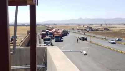 جبايات جديدة.. مليشيا الحوثي تستحدث ميزانًا لشاحنات البضائع في "جهران"