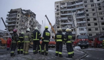 23 قتيلا و 43 مفقوداً في قصف روسي استهدف مبنى سكني شرقي أوكرانيا