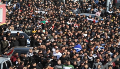 عشرات الآلاف يشيعون 9 من شهداء جنين بعملية عسكرية لقوات الاحتلال بالضفة الغربية