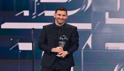 ميسي ينال جائزة الأفضل في العالم المقدمة من الفيفا لعام 2022