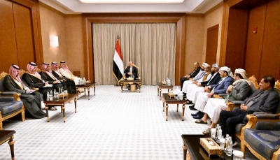 المجلس الرئاسي يطلع من الفريق السعودي للتواصل على نتائج زيارته إلى صنعاء