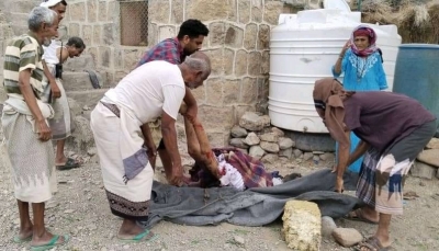 مجزرة مروعة.. مقتل وإصابة 12 مدنيا بينهم أطفال بقصف حوثي استهدف منزلا غربي تعز