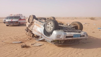 وفاة أربعة يمنيين من أسرة واحدة في حادث مروري بالسعودية