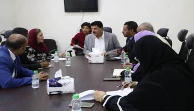 اللجنة الوطنية تعقد لقاءا مع فريق لجنة العقوبات التابع لمجلس الأمن المعني باليمن