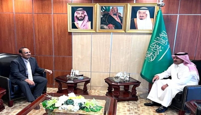محافظ حضرموت يبحث مع السفير السعودي تنفيذ مشاريع خدمية وتنموية