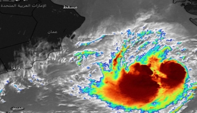 مركز الأرصاد: العاصفة المدارية "بيبار جوي" ستستمر في سقطرى والسواحل الشرقية لليمن
