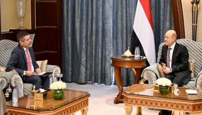 الرئيس اليمني يدعو إلى تحرك دولي حقيقي لردع مليشيا الحوثي ودفعها إلى الجنوح للسلام