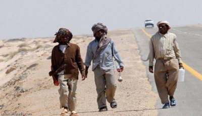 تقرير دولي: انخفاض معدل الهجرة من القرن الأفريقي إلى اليمن خلال شهر مايو