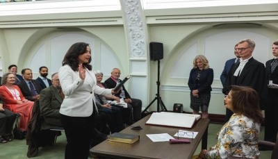 "نجوان الجنيد" اليمنية أول امرأة عربية تفوز بعضوية البرلمان في كندا
