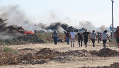 إصابات برصاص الاحتلال لمتظاهرين قرب السياج بغزة و"بالونات حارقة" تشعل المستوطنات