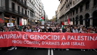 برشلونة تعلق العلاقات مع إسرائيل بسبب الحرب على غزة