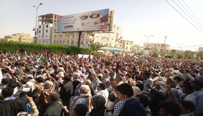 اليمن.. تواصل الفعاليات الشعبية المتضامنة مع الشعب الفلسطيني والمنددة بالعدوان الإسرائيلي على غزة