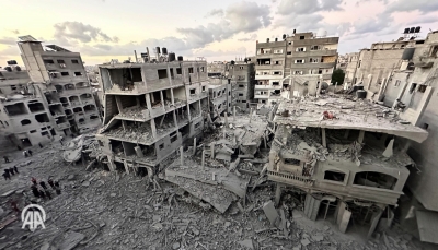 دمار هائل وجثث دهستها الدبابات.. آثار الاحتلال بعد انسحابه من بيت لاهيا شمالي غزة