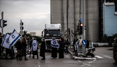مستوطنون متطرفون يواصلون عرقلة وصول مساعدات إنسانية لغزة عبر ميناء أسدود
