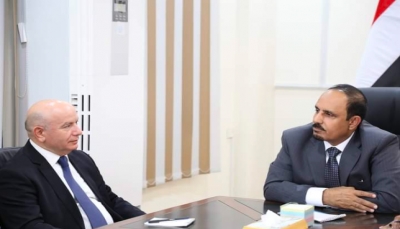 محافظ حضرموت يبحث مع السفير التركي مجالات التعاون الاقتصادي والشراكة الاستثمارية