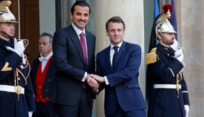 الإليزيه: أمير قطر يزور باريس هذا الأسبوع لإجراء محادثات بشأن غزة