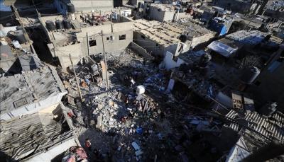 العدوان على غزة.. 82 شهيداً في 10 مجازر خلال 24 ساعة والخسائر تجاوزت 30 مليار دولار