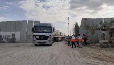 عبر طريق يستخدم للمرة الأولى.. المغرب يدخل شحنة مساعدات إلى غزة