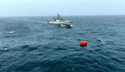 العثور على جثة وانقاذ 9 من أفراد طاقم ناقلة نفط انقلبت قبالة سواحل عُمان