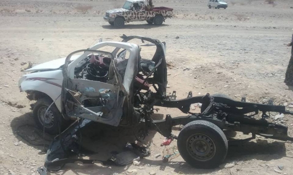 مقتل شخصين بانفجار سيارة بمحافظة شبوة