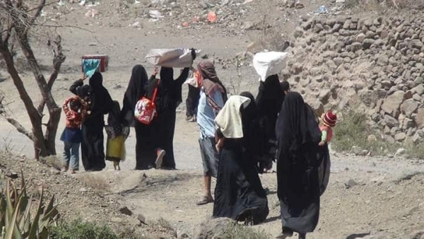 الأمم المتحدة: الحرب المستمرة في اليمن تسببت بنزوح 350 ألف منذ بداية العام الجاري