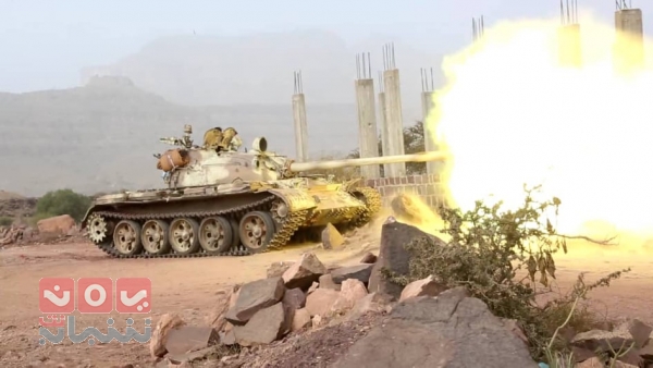 الضالع: مواجهات عنيفة بين الجيش الوطني ومليشيا الحوثي في جبهة العود