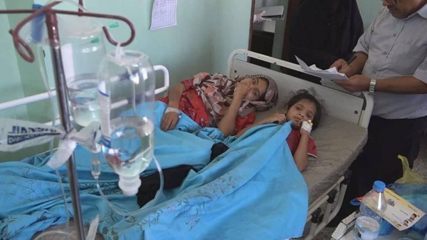 تقرير أممي: ارتفاع حالات الاشتباه بالكوليرا في اليمن خلال الربع الأخير من العام الماضي