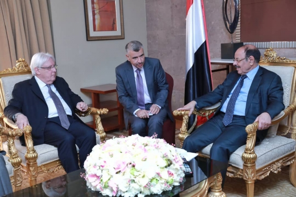 المبعوث الأممي يعود إلى الرياض للقاء مسؤولين في الحكومة اليمنية