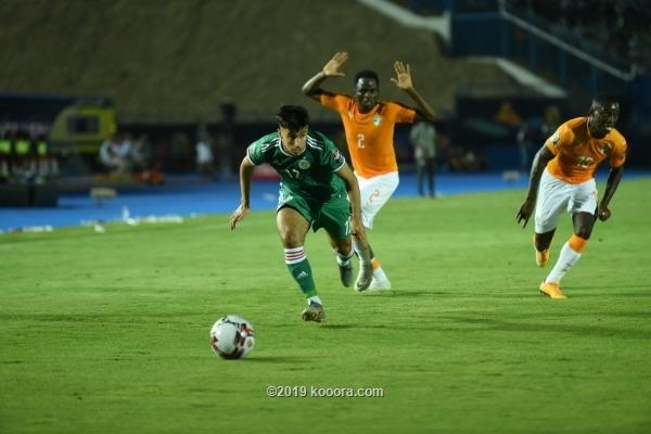 الجزائر تطيح كوت ديفوار وتبلغ نصف نهائي بطولة أفريقيا