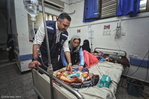 الصحة العالمية تعلن تقديم 118 جهازا لغسيل الكلى في اليمن