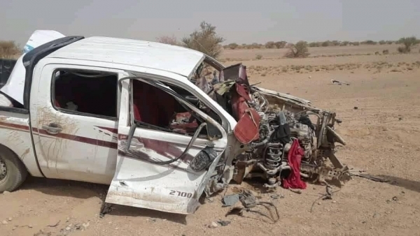 الجوف: مقتل وإصابة 3 مواطنين بإنفجار لغم زرعه الحوثيون في "اليتمة"