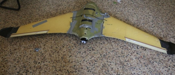 الجيش الوطني يسقط طائرة استطلاع حوثية في تعز
