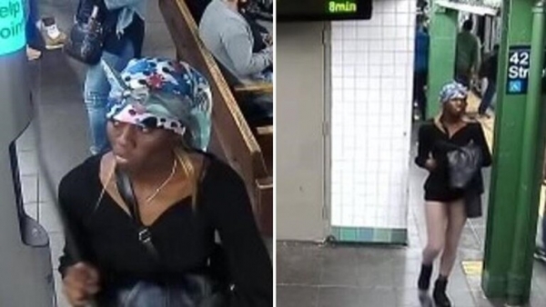 شاهد.. امرأة تدفع أخرى أمام القطار بمحطة مترو في نيويورك