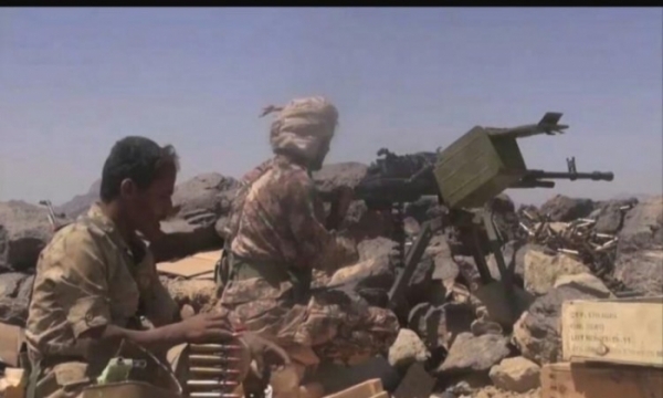 القوات الحكومية تتصدى لهجوم حوثي في جبهة كرش شمالي لحج